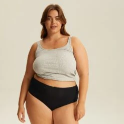 Culotte Très Haute One Size Noire JUST ONE COTON 5 Culotte Très Haute One Size Noire JUST ONE COTON -Bestform Lingerie Soldes BL04601 030 WEB 3