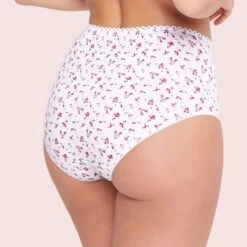 Panty Blanc Best Cotton Print -Bestform Lingerie Soldes BL05221 9A0 WEB 2