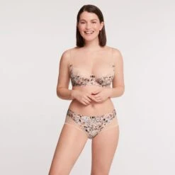 Boxer Beige Imprime Marbella 5 Boxer Beige Imprime Marbella -Bestform Lingerie Soldes BL07494 9K4 WEB 3