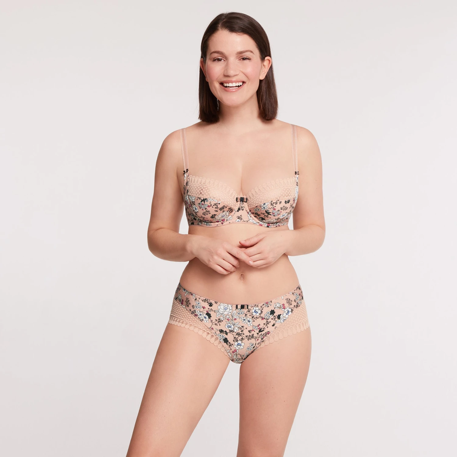 Boxer Beige imprime Marbella Boxer Beige Imprime Marbella -Bestform Lingerie Soldes BL07494 9K4 WEB 3