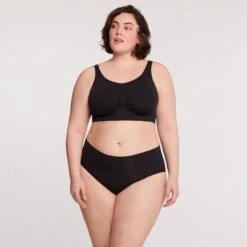 Soutien-gorge Sans Armatures Noir Just Essential -Bestform Lingerie Soldes BL10802 030 WEB 3