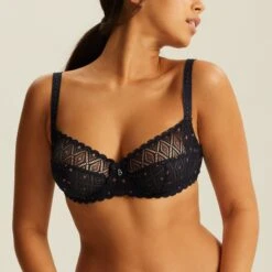 Soutien-gorge Emboîtant Avec Armatures Noir Sublime AMELIA 4 Soutien-gorge Emboîtant Avec Armatures Noir Sublime AMELIA -Bestform Lingerie Soldes BL14481 03A WEB 11