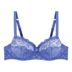 Produits populaires 5 Soutien-gorge Emboîtant Avec Armatures Bleu Porcelaine LUCCIA HARMONY