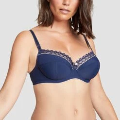 Soutien-gorge Emboîtant Avec Armatures Marine Sydney Pure 4 Soutien-gorge Emboîtant Avec Armatures Marine Sydney Pure -Bestform Lingerie Soldes BL14563 021 WEB 1