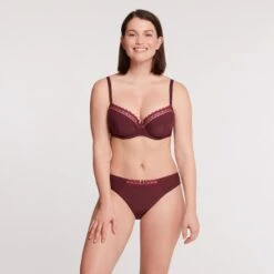 Soutien-gorge Emboîtant Avec Armatures Cassis Sydney Pure -Bestform Lingerie Soldes BL14563 08B WEB 3