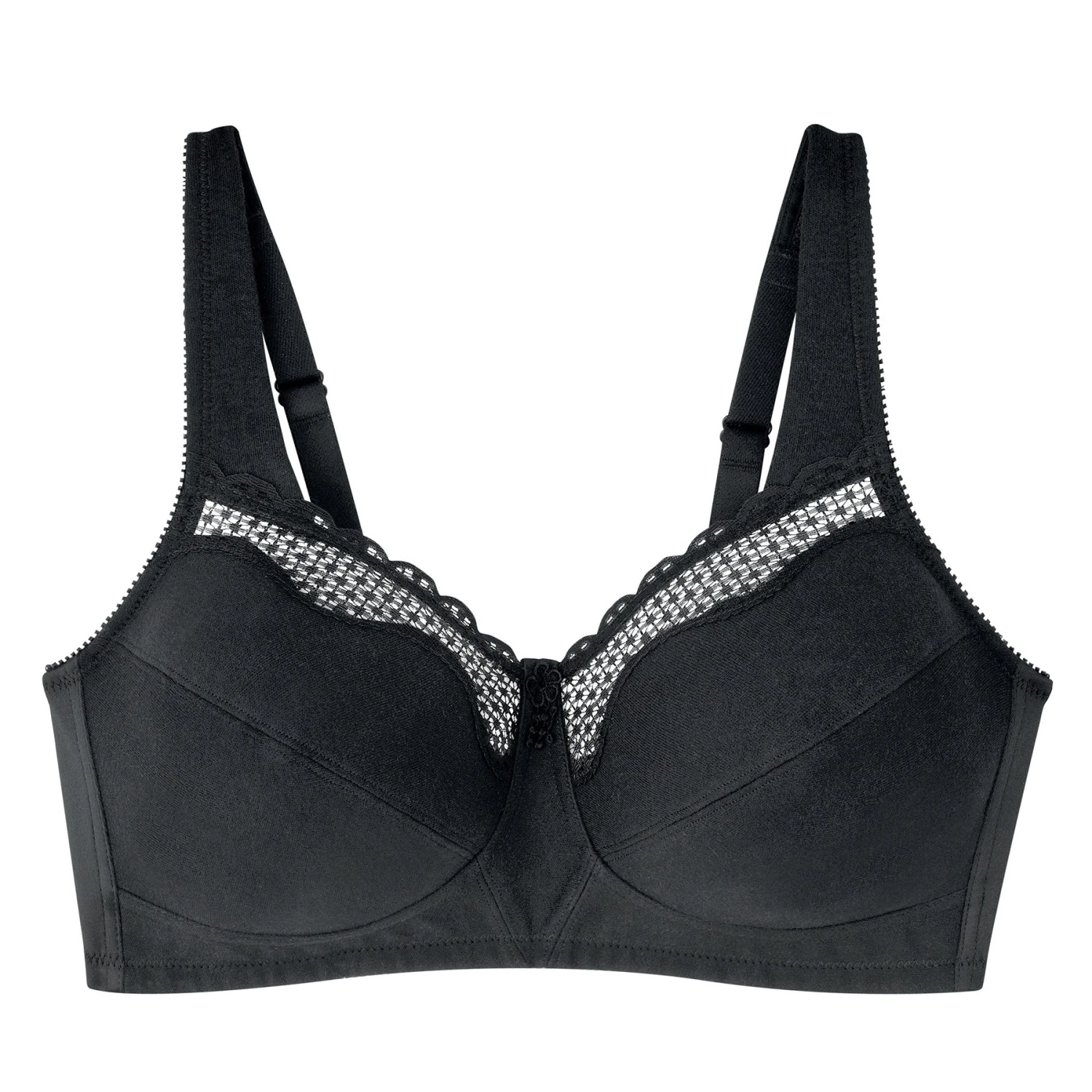 Soutien-gorge sans armatures Black Cotton comfort Soutien-gorge Sans Armatures Black Cotton Comfort -Bestform Lingerie Soldes BL535 032 WEB 0 32c399f1 37a5 4e2e 8f6d cbfa850d3193