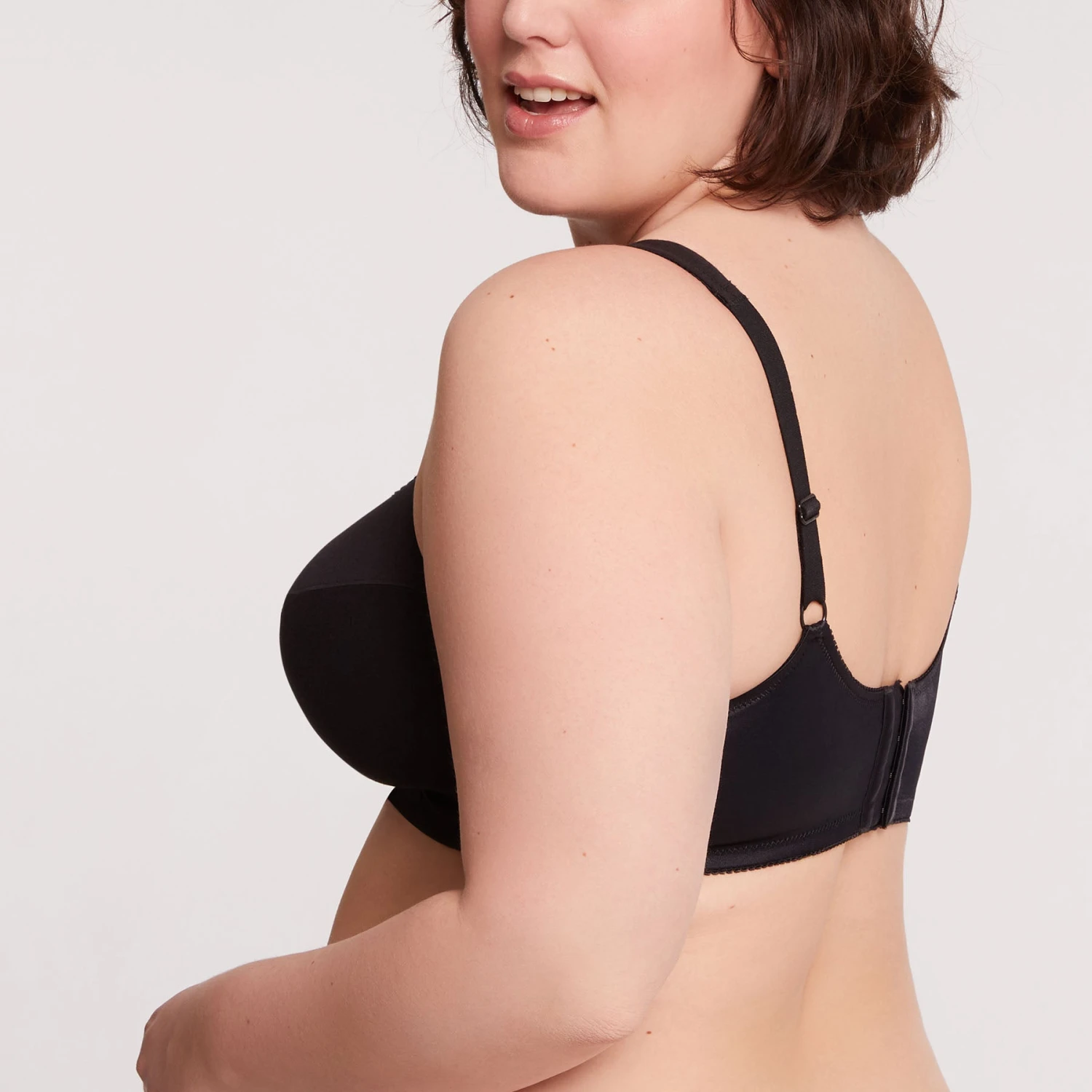 Soutien-gorge sans armatures Black Cotton comfort Soutien-gorge Sans Armatures Black Cotton Comfort -Bestform Lingerie Soldes BL535 032 WEB 22