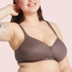 Soutien-gorge Sans Armatures Taupe Moulded Convertible 4 Soutien-gorge Sans Armatures Taupe Moulded Convertible -Bestform Lingerie Soldes BL72335 107 WEB 1
