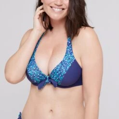 Haut De Maillot Triangle Marine CAPRAIA 4 Haut De Maillot Triangle Marine CAPRAIA -Bestform Lingerie Soldes BS16419 9B2 WEB 11