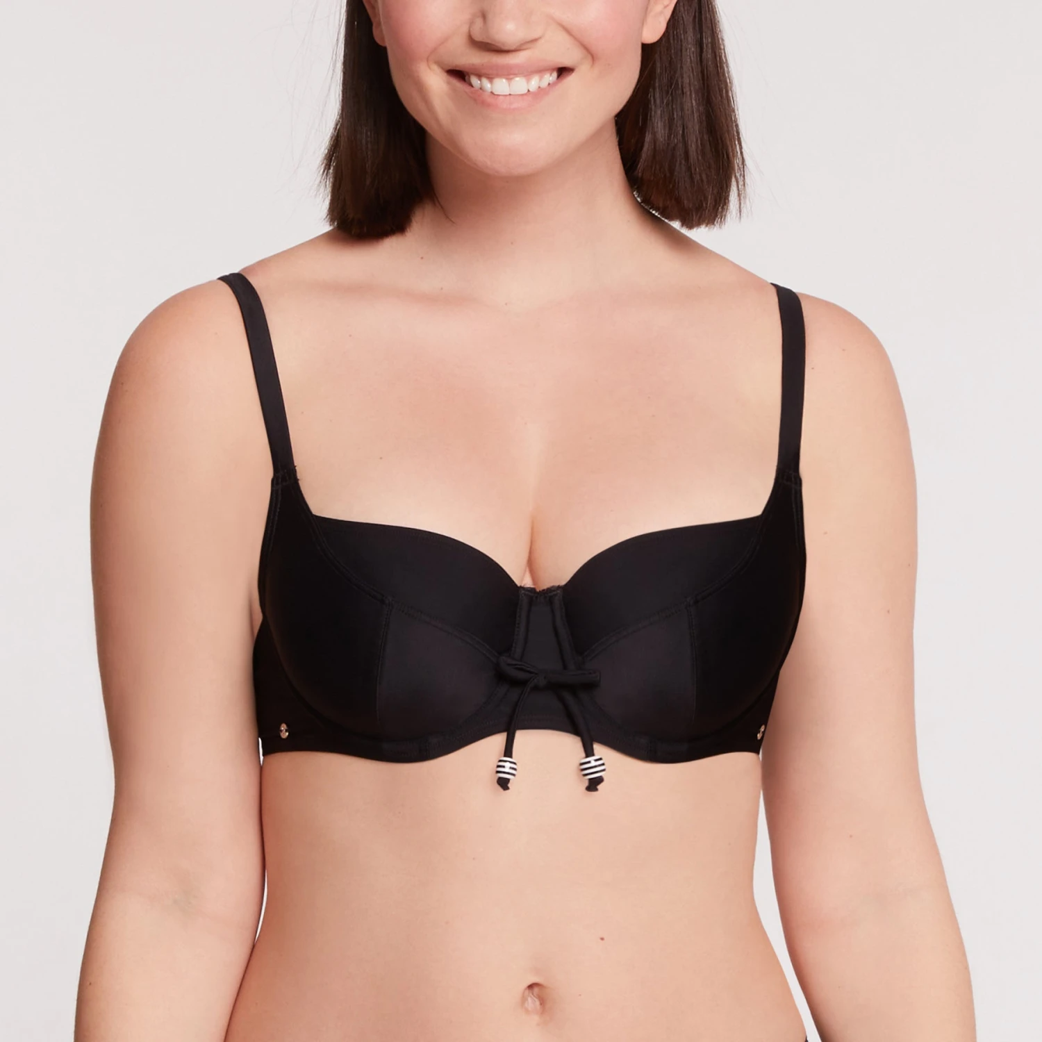 Haut de maillot avec armatures Noir Porto vecchio Haut De Maillot Avec Armatures Noir Porto Vecchio -Bestform Lingerie Soldes BS34415 030 WEB 11