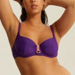 Haut De Maillot Avec Armatures Violet MADDELANA -Bestform Lingerie Soldes BS34416 082 WEB 11