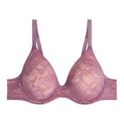 Soutien-gorge Emboîtant Avec Armatures Mauve AMALFI